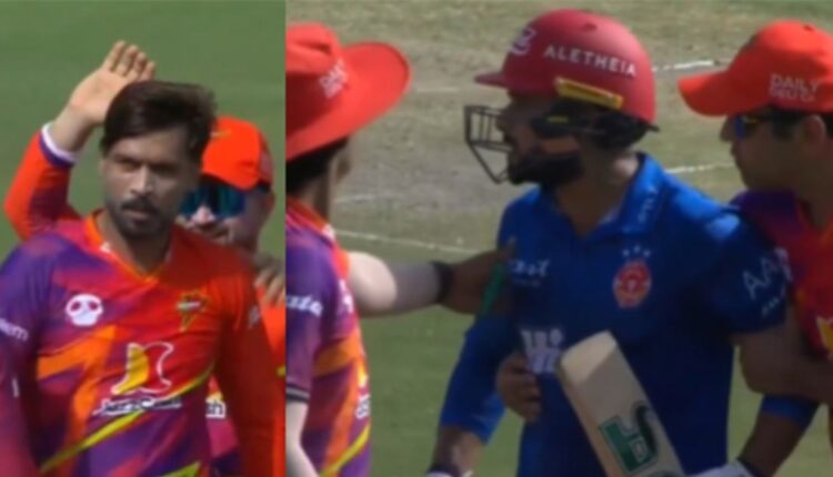 Amir, Faheem Square Up Against Each Other During PSL 11