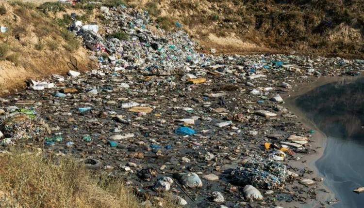 Plastic Pollution Plastic Waste In Urban Drains