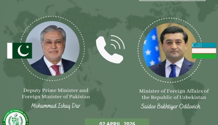 Pakistan Diplomacy Ishaq Dar Regional Peace Pakistan Uzbekistan Middle East Peace