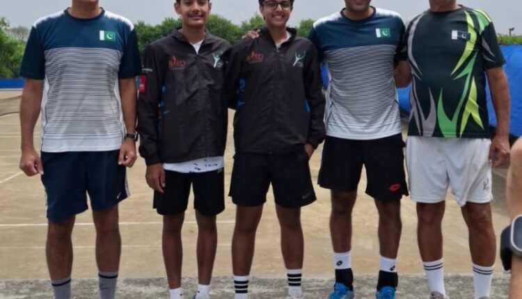 Pakistan Tennis Davis Cup Juniors Aisam Ul Haq Qureshi PTF Junior Tennis