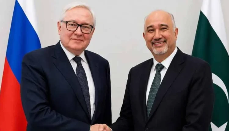 Faisal Niaz Tirmizi Sergey Ryabkov Meeting Pakistan Russia Diplomacy