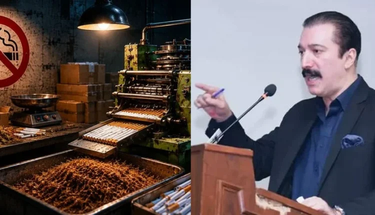 Illegal Cigarette Factories AJK AJK Crackdown On Illicit Tobacco Faisal Mumtaz Rathore Takes Action