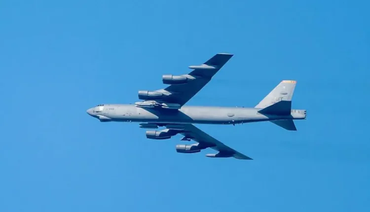 B52 Crash Edwards AFB US Air Force