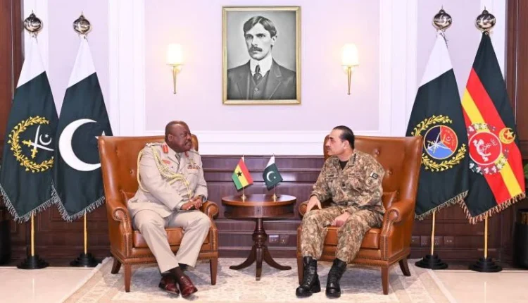 William Agyapong visits Pakistan GHQ