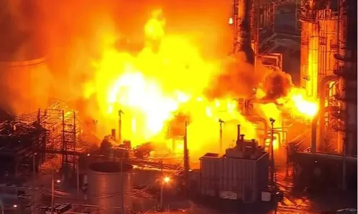 Haldia Fire West Bengal Refinery Blast