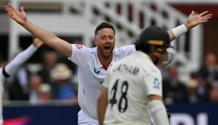 Ollie Robinson Lords Test ENG v NZ