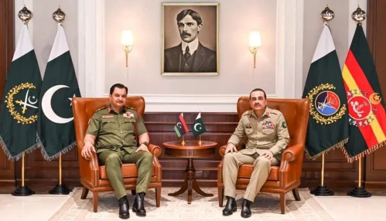 Pakistan Libya GHQ Rawalpindi Defence Cooperation