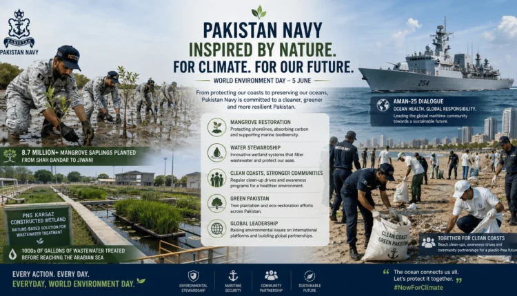 Pakistan Navy World Environment Day Coastal Conservation