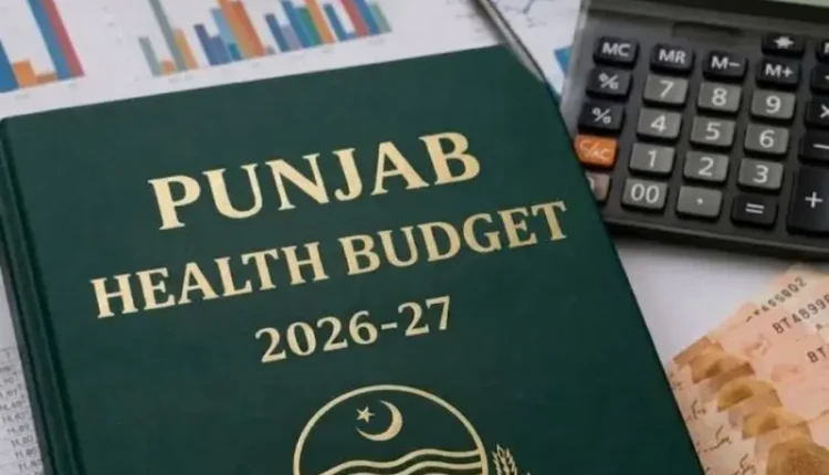 Punjab Budget Health Care Pakistan Punjab Hospitals