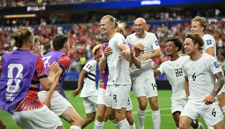 Norway Brazil round of 16 World Cup 2026 Norway Football Haaland Goal
