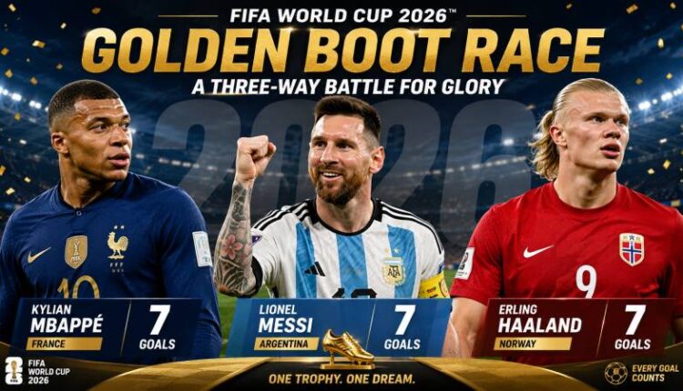 Mbappé leads tight World Cup Golden Boot race