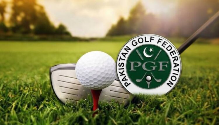 Pakistan’s eight-member junior golf contingent poses ahead of the 3rd APGC Bangladesh Junior Amateur Golf Championship 2026 in Dhaka.